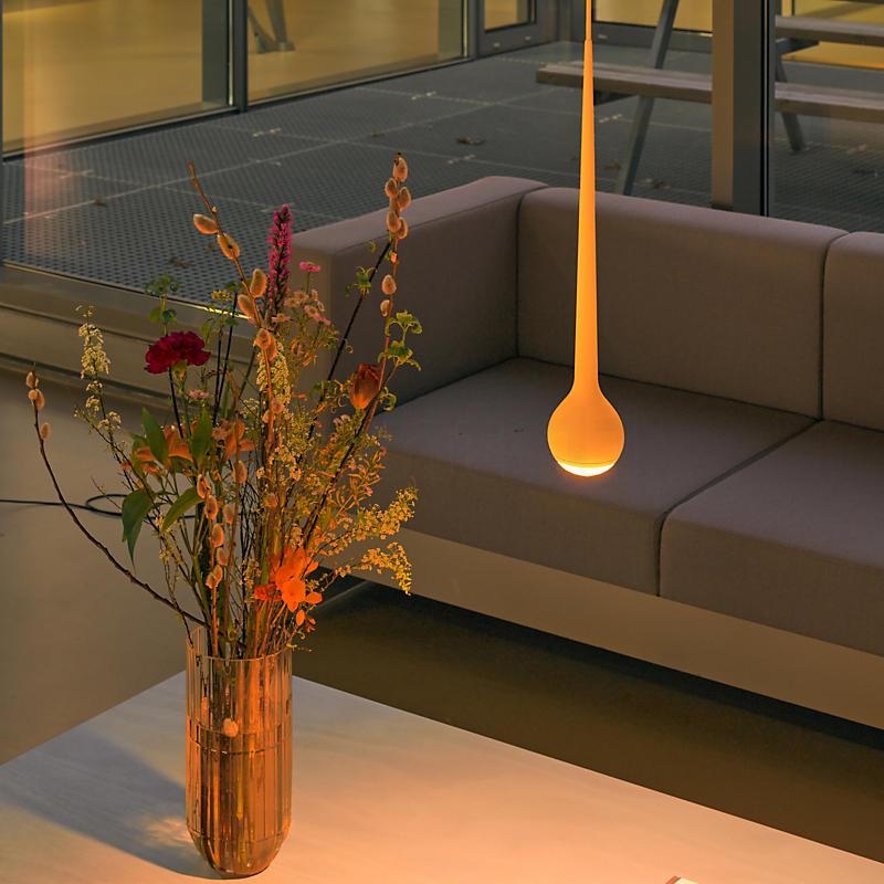 Grau Falling Sun Recessed pendant light LED orange - 200 cm Application picture