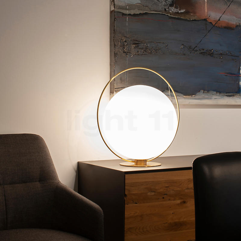 Loum Tycho Lampe de table LED Exemple d'utilisation en photo