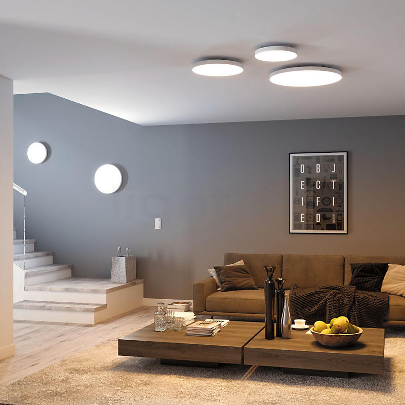 Paulmann Velora Ceiling Light LED round Application picture