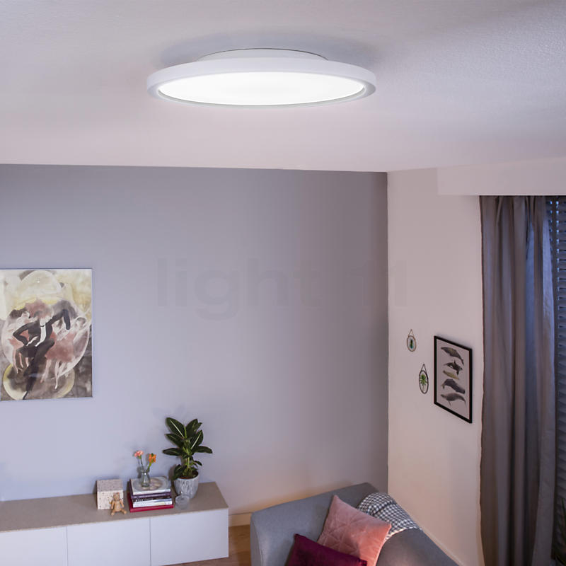 Philips Hue White Ambiance Aurelle Ceiling Light LED round Application picture