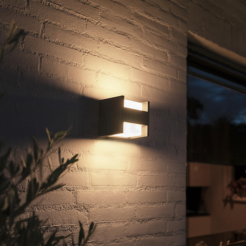 Philips Hue White Fuzo Wandleuchte LED Up-Downlight Anwendungsbild