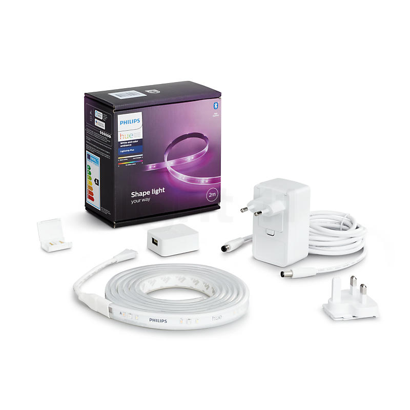 Philips Hue White and Color Ambiance Lightstrip Plus 2 m LED Basis