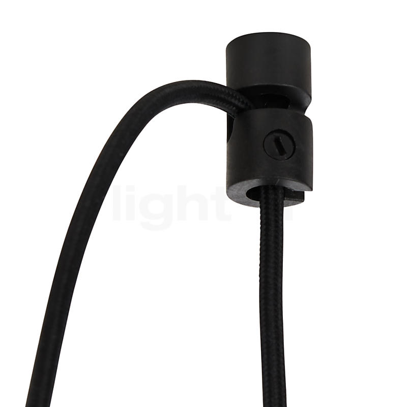 Câble de suspension noir pour luminaire