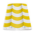 stripe curtain yellow , uitloopartikelen