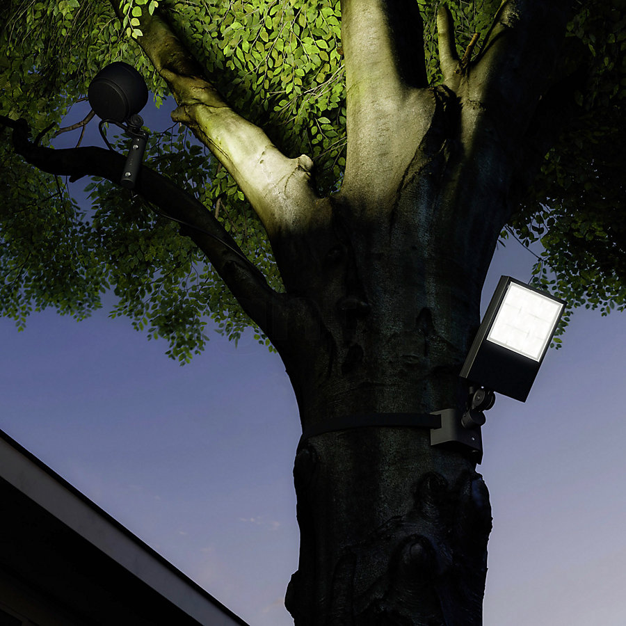Bega 84843 - UniLink Spotlight LED avec piquet à enterrer Exemple d'utilisation en photo