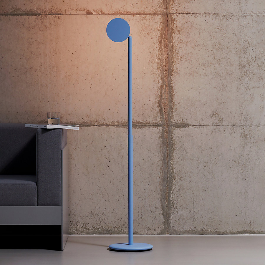 Grau Parrot Battery Floor Lamp LED light blue Application picture