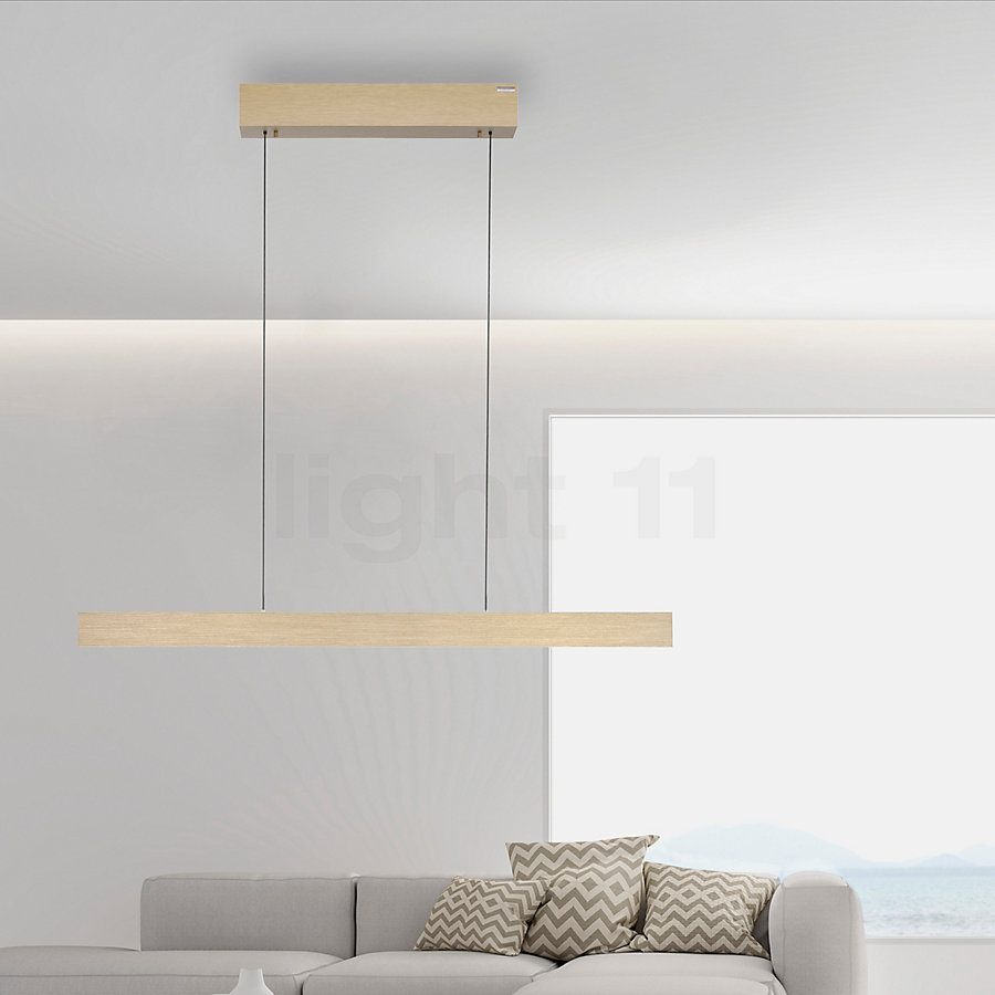 Neuhaus PURE® by Paul Neuhaus E-Motion Pendelleuchte LED gold Anwendungsbild