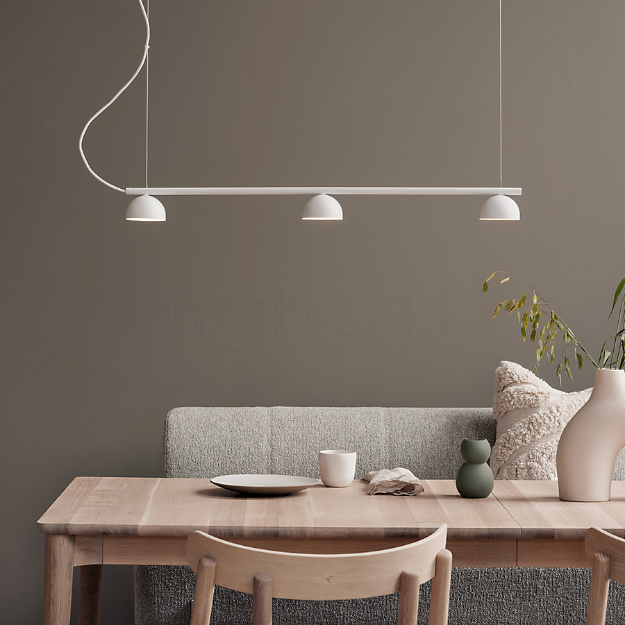 Northern Blush Pendant Light LED 3 lamps Application picture