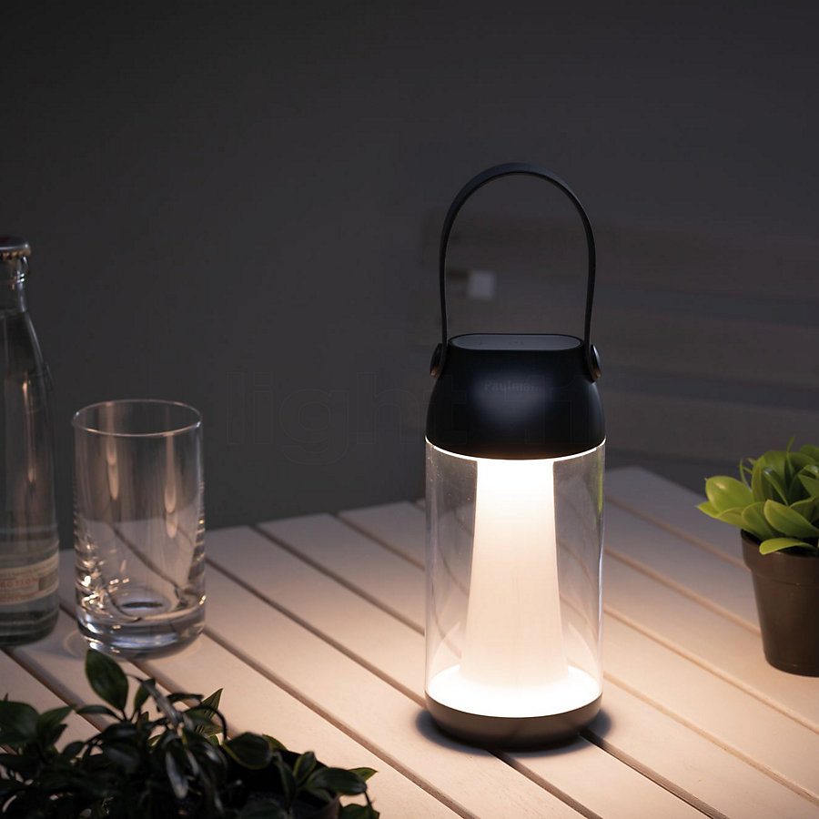 Paulmann Capulino Lampe rechargeable LED Exemple d'utilisation en photo