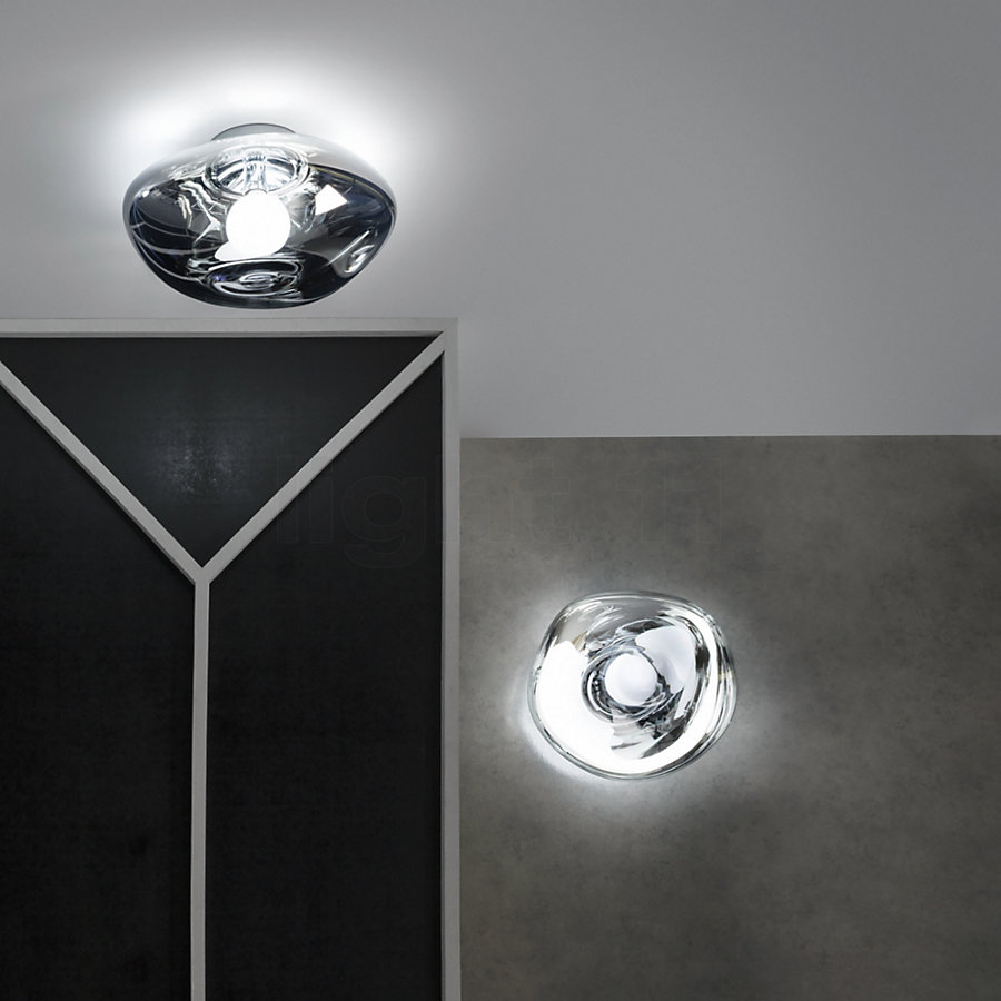 Tom Dixon Melt Plafond-/Wandlamp LED Applicatiefoto