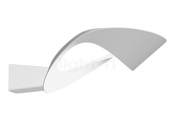 Artemide Mesmeri Parete Halo white - The attractively curved body is the distinguishing feature of the Mesmeri.