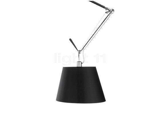 Artemide Tolomeo Sospensione Decentrata Black Edition ø32 cm - Thanks to its long arm, the Tolomeo Decentrata may also be attached above a decentralised ceiling outlet.