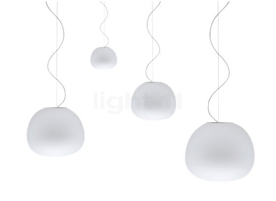 Fabbian Lumi Mochi Pendel ø45 cm - The elegant pendant light is available in numerous sizes.