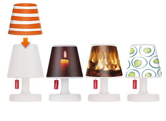 Fatboy Edison the Petit white - The Edison the Petit can be decorated with numerous stylish Cooper Cappies.