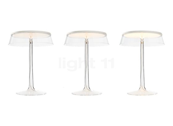 Flos Bon Jour - Het transparante design is een kenmerk dezer lamp.