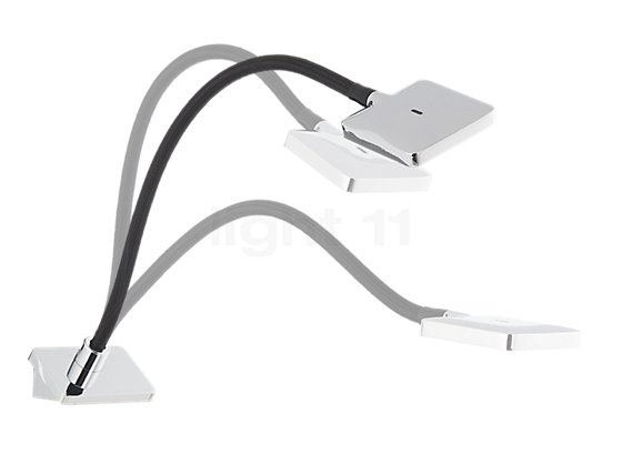 Flos Minikelvin Wall Flex LED noir - Le flexible peut être justifié avec une grande souplesse et à volonté.