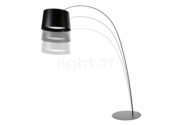 Foscarini Twiggy Terra sort - The height of the Twiggy can be easily regulated by means of counterweights that must be placed in the shade.