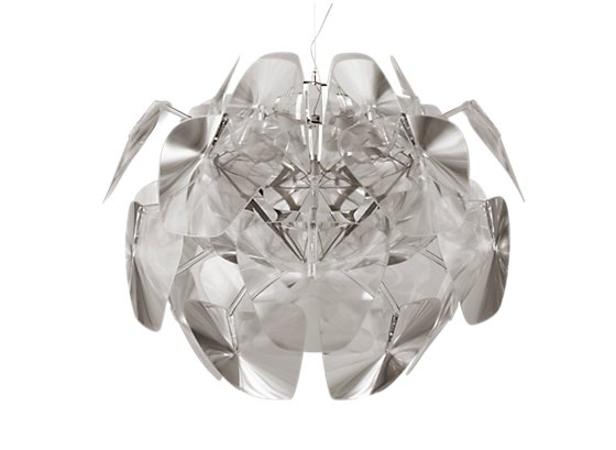 Luceplan Hope Pendant Light 72 cm - The look of the Hope is based on the legendary diamond that bears the same name.