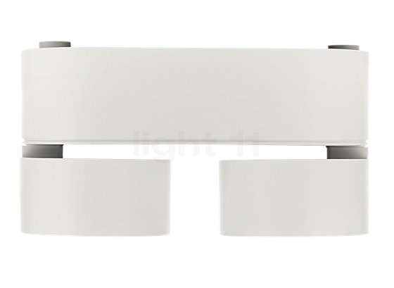 Mawa Wittenberg 4.0 Plafonnier LED 2 foyers - ovale blanc mat - ra 95 - Wittenberg séduit par son design épuré et tout en lignes droites.