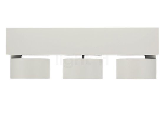 Mawa Wittenberg 4.0 Plafonnier LED 3 foyers blanc mat - ra 92 , fin de série - Wittenberg séduit par son design épuré et tout en lignes droites.
