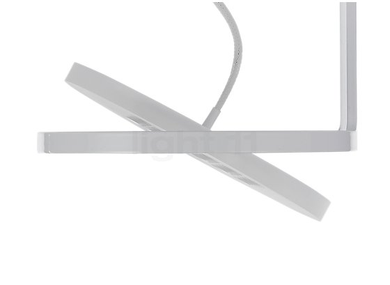 Nimbus Rim R Lampada da soffitto LED titanio - 15 cm - Il disco luminoso può essere inclinato di 90° e ruotato di 350°.