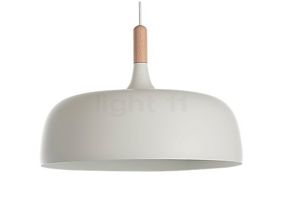 Northern Acorn Lampada a sospensione bianco opaco - Con il suo linguaggio delle forme organico, la lampada a sospensione Acorn aggiunge alla camera un affascinante tocco rusticale.