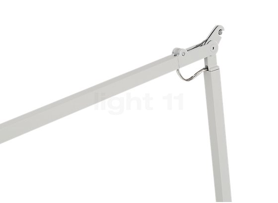 Panzeri Jackie, lámpara de pie LED blanco - Los brazos se pueden ajustar con flexibilidad y se mantienen estables en la posición deseada.