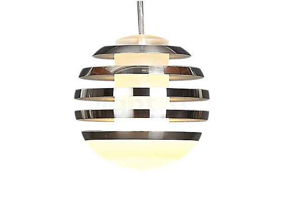 Tecnolumen Bulo Pendel LED grøn - The pendant light emits pleasant and soft light in all directions.