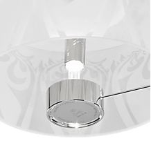 Absolut Lighting Shining wall/ceiling light Bombay - The glare protection below the illuminant makes sure that the light is reflected upwards and does not disturb the eye.