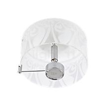 Absolut Lighting Shining wall/ceiling light Bombay - The glass shade of the ceiling light is available with many different shade patterns.