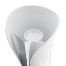 Artemide Cadmo Parete LED blanc , Vente d'entrepôt, neuf, emballage d'origine - Le module LED supérieur assure une lumière orientée vers le haut et réfléchie contre le mur et ainsi un éclairage indirect.