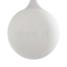 Artemide Castore Pendel ø14 cm - The diffuser of the pendant light is made of hand-blown opal glass.