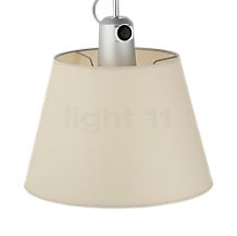 Artemide Tolomeo Parete Diffusore parchment - ø18 cm - For a comfortable operation, a switch is located directly above the shade.
