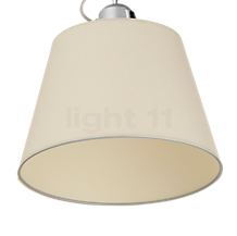 Artemide Tolomeo Parete Diffusore pergament - ø18 cm - The classically shaped shade of the Tolomeo Parete Diffusore is available as a parchment as well as a satin version.