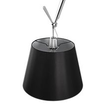 Artemide Tolomeo Sospensione Decentrata Black Edition ø36 cm - The shade of the Artemide Tolomeo Decentrata may be adjusted and therefore allows for an individual illumination.