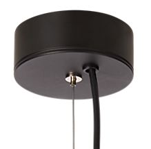 Catellani & Smith Lederam Manta, lámpara de suspensión LED blanco/níquel/blanco - ø100 cm