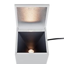 Cini&Nils Cuboluce, Lámparas para mesitas de noche LED blanco , artículo en fin de serie - La Cuboled cuenta con un módulo led extremadamente eficiente.