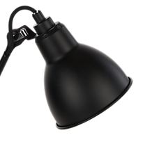 DCW Lampe Gras No 204 L40 Wandlamp zwart/koper