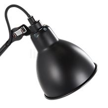 DCW Lampe Gras No 205 Lampada da tavolo nera rame/bianco - La classica testa della lampada emana un soffio di nostalgia.
