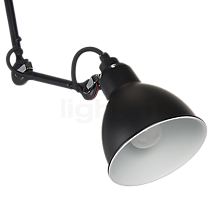 DCW Lampe Gras No 302 Plafonnier noir/cuivre - Pour son fonctionnement, le luminaire recourt à une ampoule de culot type E14.