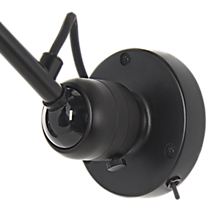 DCW Lampe Gras No 304 SW Wall light black black - A second joint allows you to rotate the lamp arm.