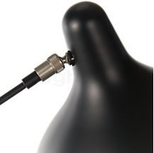 DCW Mantis BS1 black - A joint allows for a flexible adjustment of the lamp head.