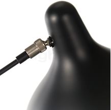 DCW Mantis BS1 schwarz , Lagerverkauf, Neuware - Ein Gelenk am Kopf erlaubt eine flexible Ausrichtung.