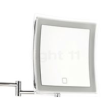Decor Walther BS 84 Touch Kosmetikspejl, hængende LED krom skinnende - LEDs frame the mirror for a harmonious lighting.