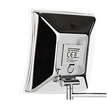 Decor Walther BS 84 Touch Wall-Mounted Cosmetic Mirror LED chrome glossy - The mirror may be oriented as required.