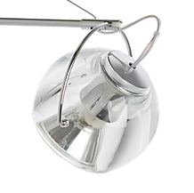 Fabbian Beluga Colour Applique translucide clair - La fourche de support permet l'orientation libre de la tête de lampe.