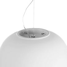Fabbian Lumi Mochi Pendant light LED ø45 cm - The Lumi Mochi is suspended from the ceiling by means of a cable.