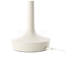 Flos Bon Jour Unplugged Lampe rechargeable LED corps blanc/couronner maille