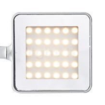 Flos Kelvin LED F anthracite matt - Powerful warm-white LEDs are embedded in the flat light head of the Kelvin.