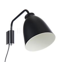 Fritz Hansen Caravaggio W grå mat - The wall light may be equipped with an E27 lamp of your choice.